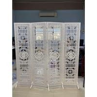 ราคา isteindecor ฉากกั้นห้องลายจีน 4บานพับ ขนาด40x150Cm/1บาน เสริมฮวงจุ้ย เเต่งร้าน (12521462)