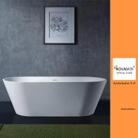 ราคา Novabath อ่างอาบน้ำหินสังเคราะห์แบบลอยตัว Solid surface รุ่น NVB-BT-170B [สินค้าพร้อมส่ง] (12562157)