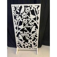 ราคา isteindecorฉากกั้นห้องลายฉลุ 60x120Cm.หนา10มิล มีขาตั้งให้ รหัสC-011นกตั้ง (12549467)