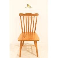 ราคา PF_Phrae | เก้าอี้ซี่กลมไม้สัก สไตล์โมเดิร์น ขนาด40x40x100ซม. สีเนื้อไม้ (10718810)