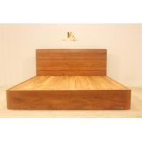 ราคา PF_Phrae | เตียงไม้สักโมเดิร์น ขนาด3.5ฟุต / 6ฟุต ขาทึบ 6ฟุต เนื้อไม้ (10767064)