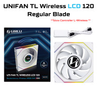 ราคา LIAN LI TL Wireless LCD 120 White Single Pack 1x120mm (ไม่รวม L-Controller) PWM FAN (12603443)