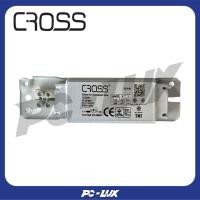 ราคา CROSS บัลลาสต์ขดลวดสำหรับหลอดฟลูออเรสเซนต์ BALLAST for fluorescent lamp EEI=B1(18/20W)220V รุ่น FL18.800.1Ref-No.800.600 normal (12607956)