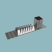 ราคา spacemaker.th ที่คว่ำจานอเนกประสงค์ เซ็ต 3 ชิ้น ที่คว่ำจานเหล็ก พร้อมที่ใส่ช้อนส้อม (Kitchen Rack) Stainless (12633877)