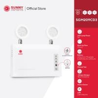 ราคา [Motion Sensor ตรวจจับความเคลื่อนไหว] SUNNY โคมไฟฉุกเฉิน รุ่น SGM209CD3 LED 9W สำรองไฟได้นาน 3 ชม I Manual Test (12618374)