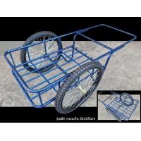 ราคา JHW_รถเข็นของอเนกประสงค์ 2ล้อ รถเข็นน้ำ มี 2 ขนาด: เล็ก&กลาง ล้อคู่จักรยาน ยางใหม่ ขอบ 21" ตัวโครงสีน้ำเงิน by JHW 1)รุ่นเล็ก-65x105cm (12668794)