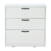 ราคา Index Living Mall ตู้ 3 ลิ้นชัก รุ่นโรม - สีขาว (12658124)