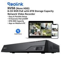 ราคา Reolink NVS8 เครื่องบันทึกกล้องวงจรปิด 8Channels NVR PoE (none HDD) รองรับ HDD ขนาดสูงสุด 6TB (12658364)
