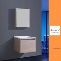 ราคา NOVABATH ชุดตู้เฟอร์นิเจอร์ รุ่น NVB-CF630.SET [สินค้าพร้อมส่ง] อ่างล้างหน้า+กระจก (12654854)