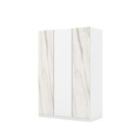 ราคา INDEX LIVING MALL ตู้เสื้อผ้า 3 บาน รุ่นวีว่า ขนาด 120 ซม. - สีขาว/หินอ่อน normal (12682028)