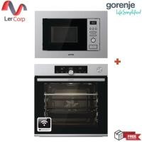 ราคา (Gorenje) เตาอบระบบเดียว แบบติดตั้งฝัง BSA6747A04XWI + ไมโครเวฟ ย่าง BM201AG1X 20 ลิตร ควบคุมอิเล็กทรอนิกส์ (12704988)
