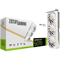 ราคา VGA ZOTAC GeForce RTX 5070 AMP White Edition 12GB GDDR7 (12677450)