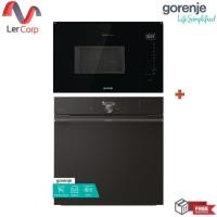 ราคา (Gorenje) เตาอบ BFS6148B ไอน้ำ 1.3 ลิตร + ไมโครเวฟ +ย่าง BMI251SG3BG 25 ลิตร ควบคุมแบบอิเล็กทรอนิกส์ (12704975)