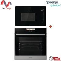 ราคา (Gorenje) เตาอบ รุ่น BOP798S54X ความจุ 71 ลิตร + ไมโครเวฟ ย่าง BMI251SG3BG 25 ลิตร (12704981)