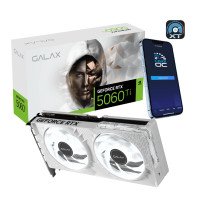 ราคา VGA GALAX RTX 5060 TI 1-CLICK OC WHITE 8GB GDDR7 128BIT : (12679171)