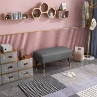 ราคา DUDEE เก้าอี้สตูลยาว 2 ที่นั่ง รุ่น SS-L ขนาดใหญ่ นั่งสบาย สไตล์นอร์ดิกทันสมัย สำหรับนั่งเล่น เปลี่ยนรองเท้า เก้าอี้มินิ SS-L สีเทาหนังPD,120*40*40 (12716917)