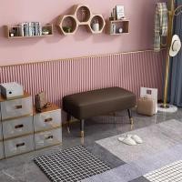 ราคา DUDEE เก้าอี้สตูลยาว 2 ที่นั่ง รุ่น SS-L ขนาดใหญ่ นั่งสบาย สไตล์นอร์ดิกทันสมัย สำหรับนั่งเล่น เปลี่ยนรองเท้า เก้าอี้มินิ SS-L สีน้ำตาลหนังPD,80*40*40 (12716923)