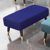 ราคา DUDEE เก้าอี้สตูลยาว 2 ที่นั่ง รุ่น SS-L ขนาดใหญ่ นั่งสบาย สไตล์นอร์ดิกทันสมัย สำหรับนั่งเล่น เปลี่ยนรองเท้า เก้าอี้มินิ SS-L สีน้ำเงินหนังPD,80*40*40 (12716921)