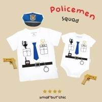 ราคา SBC FAMILY เสื้อตำรวจ[ใส่ชื่อได้] บอดี้สูท-เสื้อเด็ก-ผู้ใหญ่ บอดี้สูทเด็ก(Baby),ไม่ใส่ชื่อ (12721205)