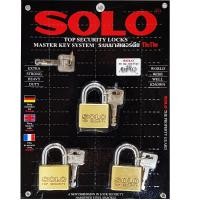 ราคา SOLO กุญแจโซโล MK 4507 SQ-40 มม.(3ตัว/ชุด) (12756911)