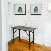 ราคา DELICATO โต๊ะเอนกประสงค์ รุ่น MD667 Volakas ขนาด 60x90x75 ซม. ลายหินดำ (12739354)