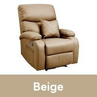 ราคา Pola Polar recliner รีไคลเนอร์ โซฟาปรับนอน โซฟาดูหนัง เก้าอี้พักผ่อน รุ่น Beary Beige (12756398)