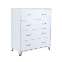 ราคา HOMEHUK ตู้ 5 ลิ้นชัก รุ่น NB วันเวร์-เอ - สีขาว (12730366)