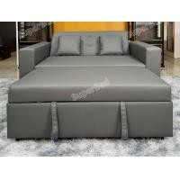 ราคา SuperBed โซฟาเบด สปาโก้ Spaco ปรับนอนได้ รุ่น Cubico ปรับนอนได้ หนังสีเทา (12743805)