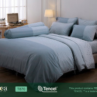 ราคา Jessica Tencel T870 พิมพ์ลาย เจสสิก้า ชุดเครื่องนอน ผ้าปูที่นอน ผ้านวม ลวดลายโดดเด่น ให้สัมผัสที่นุ่มลื่นดุจแพรไหม ชุด 6 ฟุต 6 ชิ้น (12785288)
