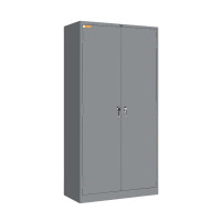 ราคา ตู้เก็บเอกสาร 2 บานเปิด มือจับบิด (มอก.) ไอคอนิค MLK-2M เหล็กหนา 0.5 มม. เทาราชการ (12785998)