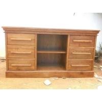 ราคา ลอร่า เฟอร์นิเจอร์ไม้สัก ชั้นวางทีวีโมเดิร์น สีสักทองน้ำผึ้ง (12772721)