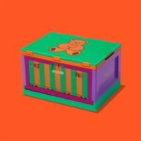 ราคา PP Home Wiggle Wiggle แท้ 100% กล่องเก็บของ กล่องพับได้ เปิดฝาหน้าได้ Folding Box สีสัน น่ารัก สดใส 06005 Teddy Bear (12776989)