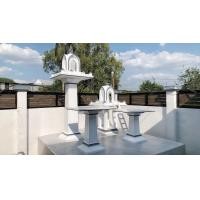 ราคา ร้านศาลพระภูมิดอนคลังศาลพระภูมิโมเดิร์น-ศาลทรงดอกบัว สีขาวเทาเข้ม |ราคาจากโรงงาน (12788260)