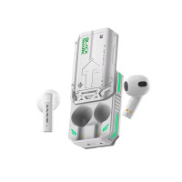 ราคา Black Shark T11 หูฟังเล่นเกมไร้สาย ดีเลย์ต่ำ 45ms แบตอึด พร้อมเสียง ไฟเอฟเฟ็กต์ ไมค์ชัด -1Y White (12788379)