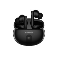 ราคา Black Shark T18 หูฟังบลูทูธ หูฟังไร้สาย หูฟัง ANC ลดเสียงรบกวน ไมค์ชัด Bluetooth 5.3 กันน้ำ IP54 มีจอ -1Y Black (12788390)