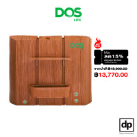 ราคา (เหลือ13777-.)DOS ถังเก็บน้ำบนดิน รุ่น TIMBERA ขนาด 900 ลิตร Lite Oak (12734778)