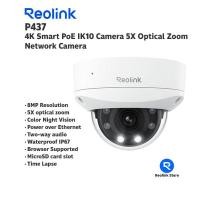 ราคา Reolink กล้องวงจรปิด P437 (RLC-843A) Smart 4K PoE IK10 Camera 5X Optical Zoom Color Night Vision (12765044)