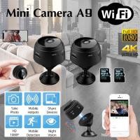 ราคา COMPRO กล้องวงจรปิดไร้สาย รุ่น A9 WiFi 1080P HD กล้องไร้สาย WiFi กล้องไวไฟ ไร้สาย ดูผ่านมือถือได้ กล้อง 2 เมม 2 (12769240)