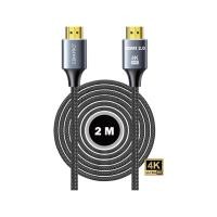 ราคา COMPRO สาย HDMI TO HDMI V 2.0 รองรับ 4K/3D ที่ 60 Hz สายถัก สายยาว 2-5 เมตร HD-20P 2M (12769263)