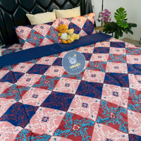 ราคา นอนอุ่น ผ้าห่มนวม ขนาด6ฟุต สินค้าขายดี NA7-005ตารางเหลี่ยม 6ฟุต 1ผืน (12754360)