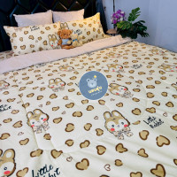 ราคา นอนอุ่น ผ้าห่มนวม ขนาด6ฟุต สินค้าขายดี 6ฟุต 1ผืน NA7-022กระต่ายน้ำตาล (12754377)