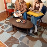 ราคา Mat-er เสื่อแทนพรม Urban Bliss สี Mocha Breeze Size S 90x200cm (12780609)