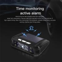 ราคา COMPRO TPMS ที่วัดลมยางรถ 4ล้อ พลังงานแสงอาทิตย์ วัดลมยางรถยนต์ เกวัดลม เกจวัดแรงดันลม เกจ์วัดลมยาง ตัววัดลมยางรถ TPMS 08 (12769104)