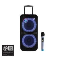 ราคา Sherman APS210 Blutooth ลำโพงปาร์ตี้ล้อลาก ลำโพงคาราโอเกะ karaoke Bluetooth ขนาด 10 นิ้ว เบสคู่ กำลังขับ 80W (12760099)