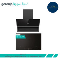 ราคา Gorenje เครื่องดูดควัน PWHI94BG-TH + เตาไฟฟ้า GI8432BSCWF (12771019)