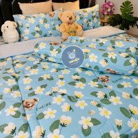 ราคา นอนอุ่น ผ้าห่มนวม ขนาด6ฟุต สินค้าขายดี NA7-0019ดอกลั่นทม 6ฟุต 1ผืน (12754374)