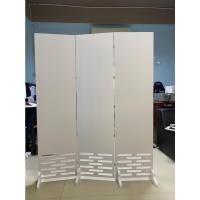 ราคา isteindecorฉากกั้นห้องบานเฟี้ยมฉลุลายL-109ขนาดกว้าง40xสูง150Cm หนา10มิลวางประดับ ตกแต่ง กันลม เสริมฮวงจุ้ย PVC 2 บาน 40*150 (12777852)