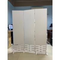 ราคา isteindecorฉากกั้นห้องบานเฟี้ยมฉลุลายL-109ขนาดกว้าง40xสูง150Cm หนา10มิลวางประดับ ตกแต่ง กันลม เสริมฮวงจุ้ย PVC 3 บาน 40*150 (12777853)