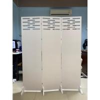 ราคา isteindecorฉากกั้นห้องบานเฟี้ยมฉลุลายL-109ขนาดกว้าง40xสูง150Cm หนา10มิลวางประดับ ตกแต่ง กันลม เสริมฮวงจุ้ย PVC 6 บาน 40*150 (12777856)