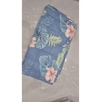 ราคา ผ้าห่มคอตตอนพิมพ์ลายกันไรฝุ่น ขนาด 6 ฟุต ฟ้าเทา 6ฟุต (12768884)